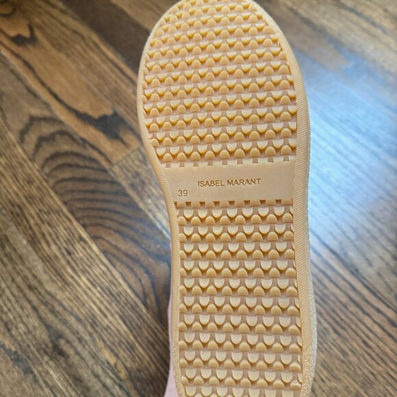 Isabel Marant White Wedge Sneakers Size EU 39 - Picture 10 of 11